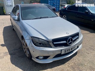 Location: Hull - 2011 MERCEDES-BENZ C220 BLUEF-CY SPORT CDI A 4 Door Saloon REG: SY11MYX, Keys: No, MOT Expiry date: 21/04/2024, 2143 Diesel, 5 Speed Auto Diesel, Former Keepers: 8