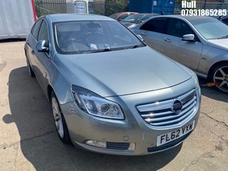 Location: Hull - 2012 VAUXHALL INSIGNIA ELITE NAV CDTI E 5 Door Hatchback REG: FL62VXW, Keys: No, MOT Expiry date: 28/08/2024, 1956 Diesel, 6 Speed Manual Diesel, Former Keepers: 10