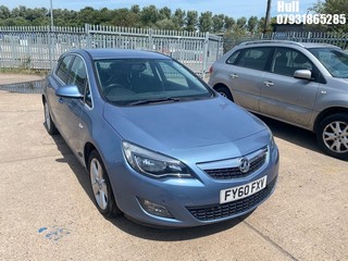 Location: Hull - 2011 VAUXHALL ASTRA SRI 5 Door Hatchback REG: FY60FXV, Keys: No, MOT Expiry date: 03/04/2025, 1598 Petrol, 5 Speed Manual Petrol, Former Keepers: 4