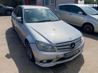 Location: Hull - 2008 MERCEDES C180 SPORT KOMPRESSOR A 4 Door Saloon REG: KR08KLP, Keys: No, MOT Expiry date: 21/09/2023, 1796 Petrol, 5 Speed Auto Petrol, Former Keepers: 3