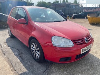 Location: Hull - 2008 VOLKSWAGEN GOLF BLUEMOTION MATCH TDI 5 Door Hatchback REG: MK58DWG, Keys: No, MOT Expiry date: 21/01/2026, 1896 Diesel, 5 Speed Manual Diesel, Former Keepers: 6