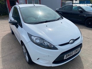 Location: Hull - 2010 FORD FIESTA BASE TDCI 68 Car Derived Van REG: BN60SNX, Keys: No, MOT Expiry date: 15/01/2026, 1399 Diesel, 5 Speed Manual Diesel, Former Keepers: 3