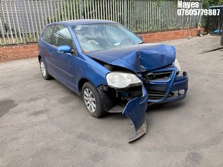 Location:  Hayes - 2007 VOLKSWAGEN POLO SE 80 3 Door Hatchback REG: KX07YTJ, Keys: No, MOT Expiry date: 27/02/2025, 1400 Petrol, 5 Speed Manual Petrol, Former Keepers: 3