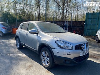Location: Manchester - 2010 NISSAN QASHQAI ACENTA DCI 5 Door Hatchback REG: VO10DRV, 1461 Diesel, 6 Speed Manual Diesel, Former Keepers: 6, Keys: No, MOT Expiry date: 19/07/2025