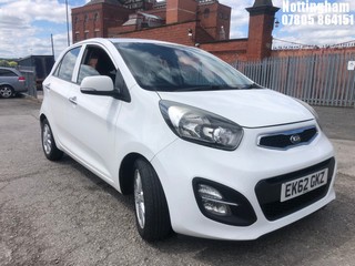 Location: Nottingham - 2012 KIA  PICANTO 2  5 DOOR HATCHBACK REG: EK62GKZ, 998cc PETROL, 5 SPEED MANUAL PETROL, Former Keepers: 5, Keys: Yes, MOT Expiry date: 17/06/2025
