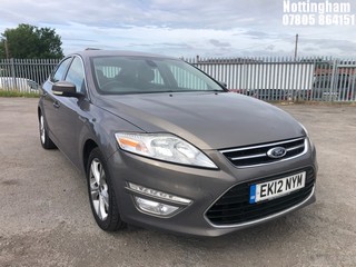 Location: Nottingham - 2012 FORD  MONDEO TITANIUM TDCI 5 DOOR HATCHBACK REG: EK12NYM, 1560cc DIESEL, 6 SPEED MANUAL DIESEL, Former Keepers: 4, Keys: Yes, MOT Expiry date: 04/08/2025