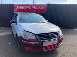 Location: Stapleford - 2007 VOLKSWAGEN POLO S 55 3 Door Hatchback REG: DA07OOV, Keys: No, MOT Expiry date: 29/10/2025, 1198 Petrol, 5 Speed Manual Petrol, Former Keepers: 4