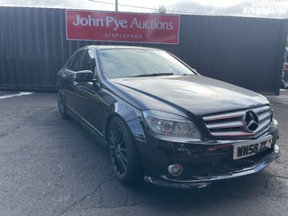 Location: Stapleford - 2008 MERCEDES C200 SPORT CDI 4 Door Saloon REG: WN58ZKU, Keys: No, MOT Expiry date: 17/07/2025, 2148 Diesel, 6 Speed Manual Diesel, Former Keepers: 9