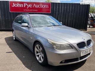 Location: Stapleford - 2005 BMW 520D SE TOURING Estate REG: YH55SUV, Keys: Yes, MOT Expiry date: 28/04/2025, 1995 Diesel, 6 Speed Manual Diesel, Former Keepers: 5