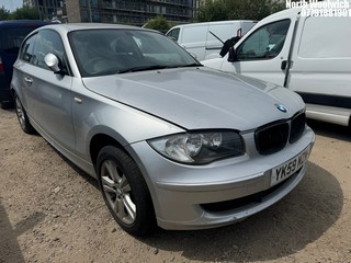 Location: North Woolwich - 2009 BMW 116I ES 3 Door Hatchback REG: YK59MZN, Keys: No, MOT Expiry date: 03/09/2025, 1995 Petrol, 6 Speed Manual Petrol, Former Keepers: 8