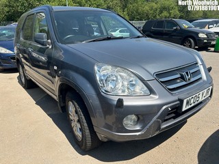 Location: North Woolwich - 2005 HONDA CR-V VTEC EXECUTIVE Estate REG: MC05YJR, Keys: No, MOT Expiry date: 07/11/2025, 1998 Petrol, MANUAL, Former Keepers: 3
