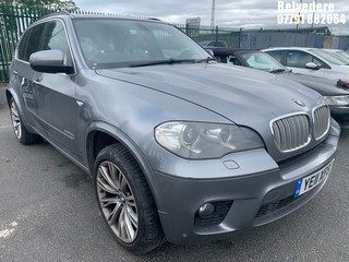 Location: BELVEDERE - 2011 BMW X5 XDRIVE30D M SPORT AUTO 	 ESTATE REG: YE11XFS, 2993cc DIESEL, 8 SPEED AUTO DIESEL, Former Keepers: 6, Keys: No, MOT: Expiry date08.01.2026