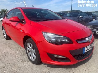 Location: Belvedere - 2015  VAUXHALL  ASTRA DESIGN  5 Door Hatchback 	REG: DL15UEB, 1398cc Petrol , 5 Speed Manual Petrol , Former Keepers: 3, Keys: Yes, MOT Expiry date: 13.07.2025