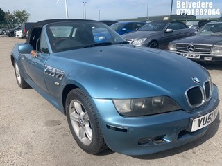 Location: Belvedere - 2001  BMW 	 Z3  Convertible 	 REG: VU51VPE, 1895cc Petrol , 5 Speed Manual Petrol 	, Former Keepers: 8, Keys: Yes, MOT Expiry date: 31/01/2026