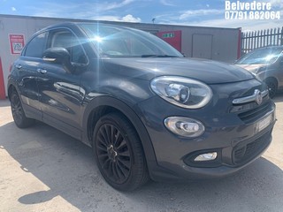 Location: BELVEDERE - 2016 FIAT 500X LOUNGE MULTIJET 	 5 DOOR HATCHBACK REG: WV66UXH, 1598cc DIESEL, 6 SPEED MANUAL DIESEL, Former Keepers: 2, Keys: Yes, MOT Expiry date: 30.05.2025
