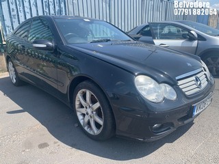 Location: Belvedere - 2008 MERCEDES C200 KOMPRESSOR SE AUTO Coupe REG: VK08EVD, Keys: No, MOT Expiry date: 27/03/2025, 1796 Petrol, 5 Speed Auto Petrol, Former Keepers: 3