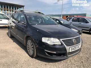 Location: Edinburgh - 2009 VOLKSWAGEN PASSAT HIGHLINE TDI 140 Estate REG: SH09XKC, Keys: No, MOT Expiry date: 27/10/2025, 1968 Diesel, 6 Speed Manual Diesel, Former Keepers: 5
