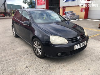 Location: Edinburgh - 2005 VOLKSWAGEN GOLF TDI SPORT AUTO 5 Door Hatchback REG: LT55YKU, Keys: No, MOT Expiry date: 05/01/2026, 1896 Diesel, 6 Speed Auto Diesel, Former Keepers: 4