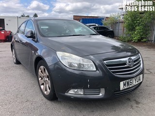Location: Nottingham - 2012 VAUXHALL INSIGNIA SRI NAV CDTI 5 Door Hatchback REG: MW61YUA, Keys: No, MOT Expiry date: 25/05/2025, 1956 Diesel, 6 Speed Manual Diesel, Former Keepers: 7