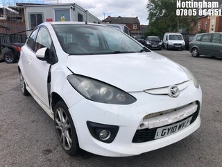 Location: Nottingham - 2010 MAZDA 2 SPORT 5 Door Hatchback REG: GY10WVJ, Keys: No, MOT Expiry date: 11/01/2026, 1498 Petrol, 5 Speed Manual Petrol, Former Keepers: 9