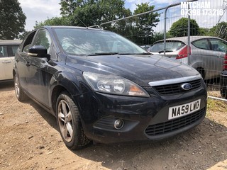 Location: Mitcham - 2009 FORD FOCUS ZETEC 100 5 Door Hatchback REG: NA59LWO, Keys: No, MOT Expiry date: 14/03/2025, 1596 Petrol, 5 Speed Manual Petrol, Former Keepers: 7