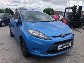 Location: Nottingham - 2009 FORD FIESTA STYLE PLUS 68 TDCI 5 Door Hatchback REG: FN09DNX, Keys: No, MOT Expiry date: 31/01/2025, 1399 Diesel, 5 Speed Manual Diesel, Former Keepers: 6