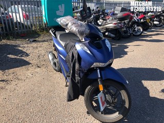 Location: Mitcham - 2024 HONDA SH 125 AD-R Motorcycle REG: KJ24MWF, Keys: No, MOT Expiry date: 01/08/2027, 125 Petrol, Automatic, Former Keepers: 2