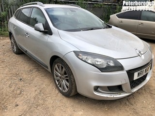 Location: Peterborough - 2011 RENAULT MEGANE GT LINE TOMTOM DCI Estate REG: WR11WHN, Keys: No, MOT Expiry date: 28/01/2025, 1870 Diesel, 6 Speed Manual Diesel, Former Keepers: 4