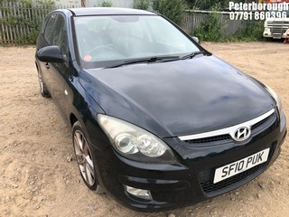 Location: Peterborough - 2010 HYUNDAI I30 PREMIUM CRDI 5 Door Hatchback REG: SF10PUK, Keys: No, MOT Expiry date: 15/09/2024, 1582 Diesel, 6 Speed Manual Diesel, Former Keepers: 8