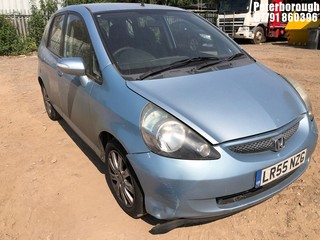 Location: Peterborough - 2005 HONDA JAZZ SE CVT 5 Door Hatchback REG: LR55NZG, Keys: No, MOT Expiry date: 14/11/2025, 1339 Petrol, Variable Speed Auto Petrol, Former Keepers: 3