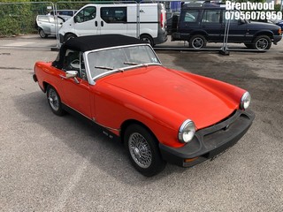 Location: BRENTWOOD - 1977 MG MIDGET 1500 SPORTS REG: TUB904R, 1491cc PETROL, 4 Speed Manual Petrol, Former Keepers: 19, Keys: No, MOT: Expiry date13/07/2013