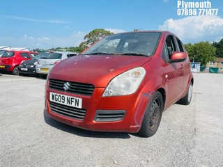 Location: Plymouth - 2009 SUZUKI SPLASH GLS 5 Door Hatchback REG: WG09NFN, Keys: No, MOT Expiry date: 14/12/2024, 1242 Petrol, 5 Speed Manual Petrol, Former Keepers: 3