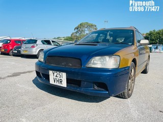 Location: Plymouth - 2001 SUBARU LEGACY GTB  Estate REG: Y251VHR, Keys: No, MOT Expiry date: 12/05/2025, 1994 Petrol, , Former Keepers: 10