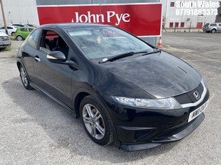 Location: South Wales - 2011  HONDA  CIVIC TYPE S I-VTEC 	 3 Door Hatchback 	 REG: MW11OAY, 1339cc	 Petrol , 6 Speed Manual Petrol 	, Former Keepers: 4, Keys: Yes, MOT Expiry date: 07-06-2025