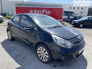Location: South Wales - 2013 KIA RIO 2 ECODYNAMICS 5 Door Hatchback REG: CE63EBX, Keys: No, MOT Expiry date: 30/10/2024, 1396 Petrol, 6 Speed Manual Petrol, Former Keepers: 2