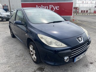 Location: South Wales - 2007 PEUGEOT 307 S HDI 3 Door Hatchback REG: RN07ENF, Keys: No, MOT Expiry date: 18/12/2024, 1560 Diesel, 5 Speed Manual Diesel, Former Keepers: 6