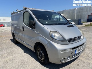 Location: South Wales - 2006 VAUXHALL VIVARO 2700 SPORT DTI SWB Panel Van REG: VN06SRZ, Keys: No, MOT Expiry date: 03/11/2023, 1870 Diesel, 6 Speed Manual Diesel, Former Keepers: 13