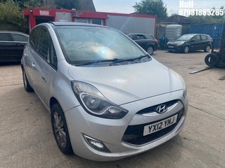 Location: Hull - 2012 HYUNDAI IX20 STYLE CRDI MPV REG: YX12YNJ, Keys: No, MOT Expiry date: 31/10/2024, 1582 Diesel, 6 Speed Manual Diesel, Former Keepers: 6