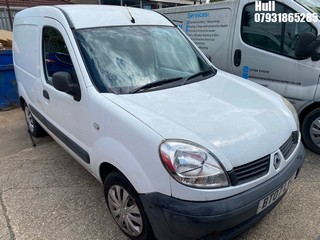 Location: Hull - 2007 RENAULT KANGOO SL17 DCI 70 Car Derived Van REG: BT07LVC, Keys: No, MOT Expiry date: 13/12/2024, 1461 Diesel, 5 Speed Manual Diesel, Former Keepers: 11