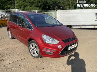 Location: Leeds - 2014 FORD S-MAX TITANIUM TDCI 138 A MPV REG: EO64NTL, Keys: No, MOT Expiry date: 26-02-2026, 1997 Diesel, 6 Speed Auto Diesel, Former Keepers: 3