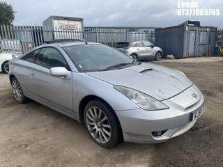 Location: Leeds - 2004 TOYOTA CELICA VVT-I BLUE Coupe REG: RJ54VVY, Keys: No, MOT Expiry date: 21-11-2024, 1794 Petrol, 6 Speed Manual Petrol, Former Keepers: 11