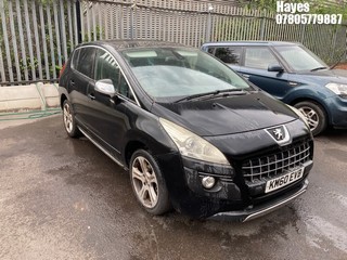Location:  Hayes - 2010 PEUGEOT 3008 EXCLUSIVE 5 Door Hatchback REG: KM60EVB, Keys: No, MOT Expiry date: 26/02/2026, 1598 Petrol, 6 Speed Manual Petrol, Former Keepers: 4