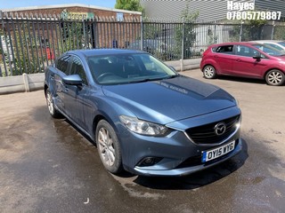 Location:  Hayes - 2015 MAZDA 6 SE-L NAV D 4 Door Saloon REG: OY15WYG, Keys: No, MOT Expiry date: 28/01/2025, 2191 Diesel, 6 Speed Manual Diesel, Former Keepers: 4