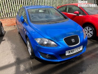 Location:  Hayes - 2011 SEAT LEON S EMOCION TSI 5 Door Hatchback REG: KN11CCF, Keys: No, MOT Expiry date: 04/04/2025, 1197 Petrol, 5 Speed Manual Petrol, Former Keepers: 5