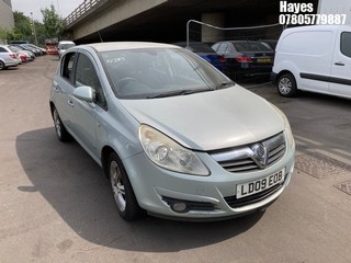 Location:  Hayes - 2009 VAUXHALL CORSA DESIGN CDTI ECOFLEX 5 Door Hatchback REG: LD09EOB, Keys: No, MOT Expiry date: 08/01/2025, 1248 Diesel, 5 Speed Manual Diesel, Former Keepers: 12