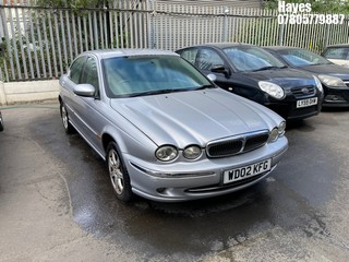 Location:  Hayes - 2002 JAGUAR X-TYPE V6 SE 4 Door Saloon REG: WD02KFG, Keys: No, MOT Expiry date: 27/09/2025, 2099 Petrol, 5 Speed Manual Petrol, Former Keepers: 5