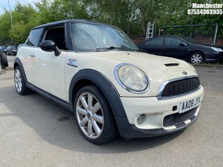 Location: Manchester - 2008 MINI COOPER S 3 DOOR HATCHBACK REG: AA08JYX, 1598cc PETROL, 6 SPEED MANUAL PETROL, Former Keepers: 4, Keys: No, MOT Expiry date: 18/02/2025