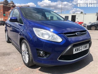 Location: Nottingham - 2014 FORD C-MAX TITANIUM TDCI AUTO MPV REG: MW63VMK, 1997cc DIESEL, 6 SPEED AUTO DIESEL, Former Keepers: 3, Keys: Yes, MOT Expiry date: 04/08/2025