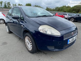 Location: Manchester - 2008 FIAT GRANDE PUNTO ACTIVE 65 3 Door Hatchback REG: KJ08JCO, 1242 Petrol, 5 Speed Manual Petrol, Former Keepers: 7, Keys: No, MOT Expiry date: 19/03/2025