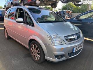 Location: Stapleford - 2009 VAUXHALL MERIVA ACTIVE PLUS MPV REG: DY59FNV, Keys: Yes, MOT Expiry date: 03/03/2026, 1598 Petrol, 5 Speed Manual Petrol, Former Keepers: 4